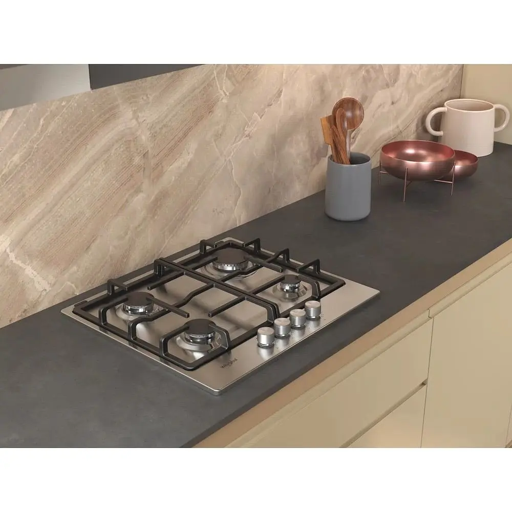 Газова варильна поверхня Whirlpool TKRL 660 IX [95559] - фото 7