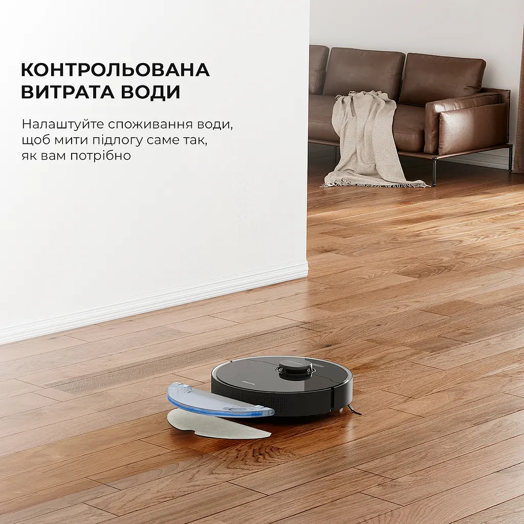 Робот-пилосос з вологим прибиранням Dreame D10s Plus (RLS6AD) - фото 8