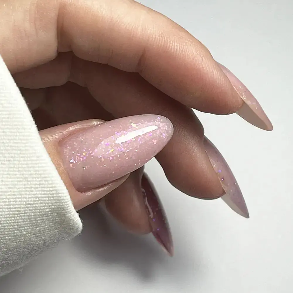 Рідкий гель для укріплення та моделювання PolyLiquid Gel 07 Delicate Blush рожевий JOIA vegan 8 мл - фото 2