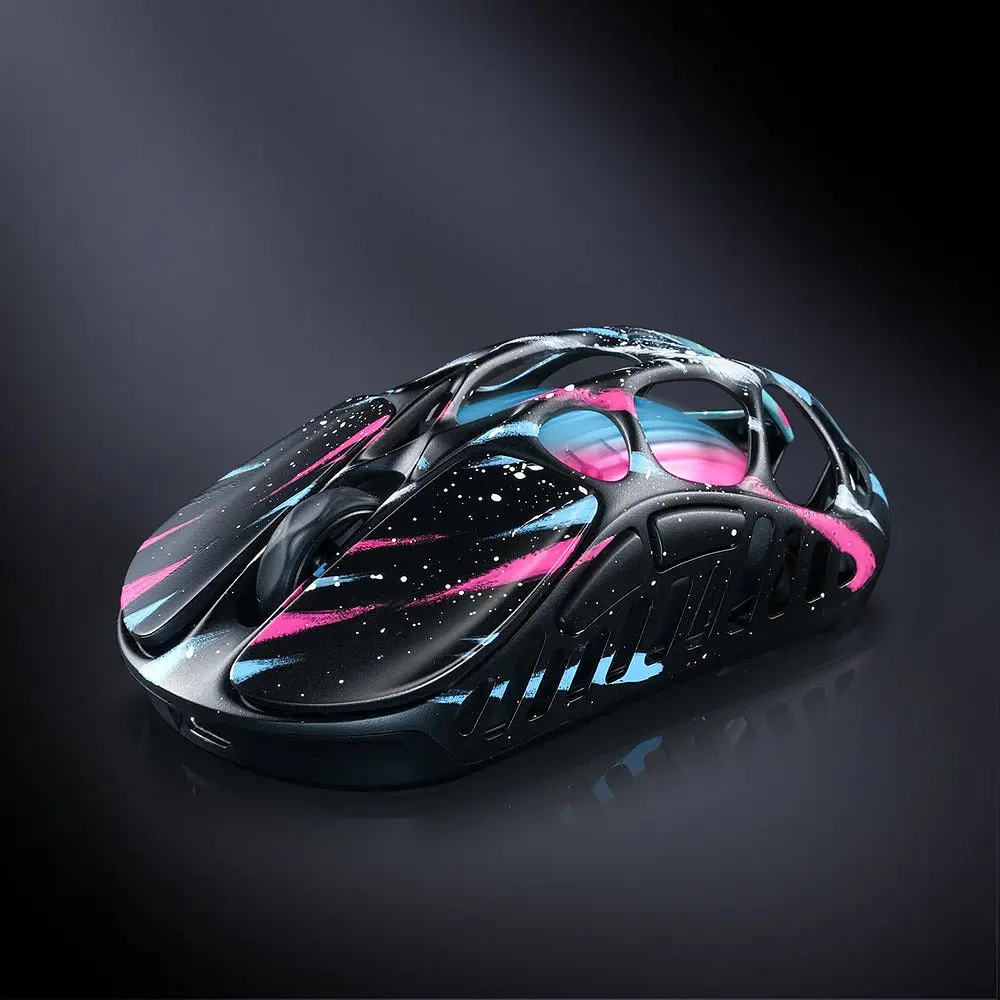 Компьютерная мышь GravaStar Mercury X Pro 8K BT/WL/USB-A RGB Neon Graffiti teh0024928 - фото 8
