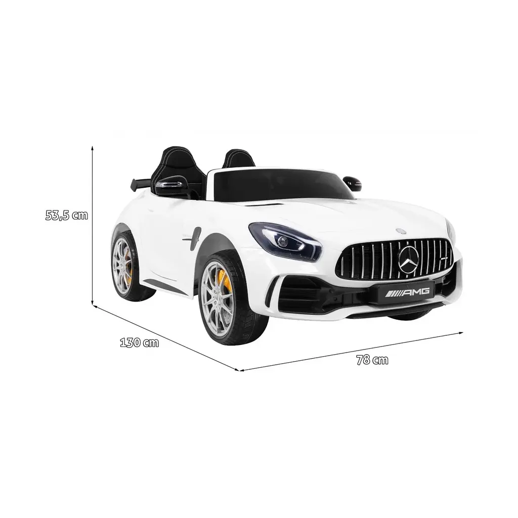 Електромобіль Ramiz Mercedes-Benz GT R 2х12 В,чорний (PA.HL289.EXL.CZ) - фото 2