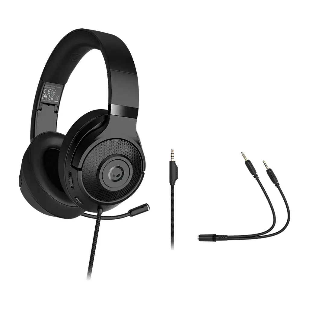 Навушники Lorgar Noah 101 Gaming 3.5 мм Black (LRG-GHS101B) - фото 5
