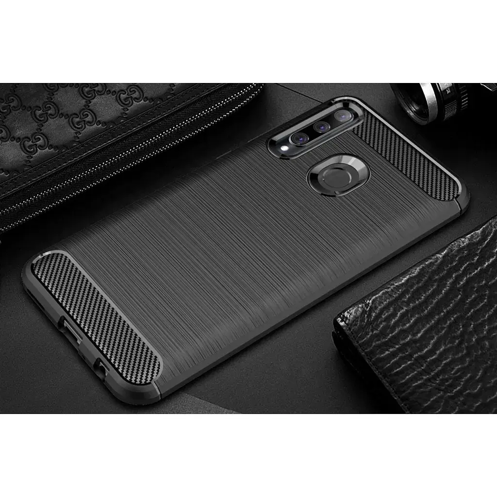 Чохол до мобільного телефона Laudtec для Huawei P Smart 2019 Carbon Fiber (Black) (LT-PST19) - фото 9