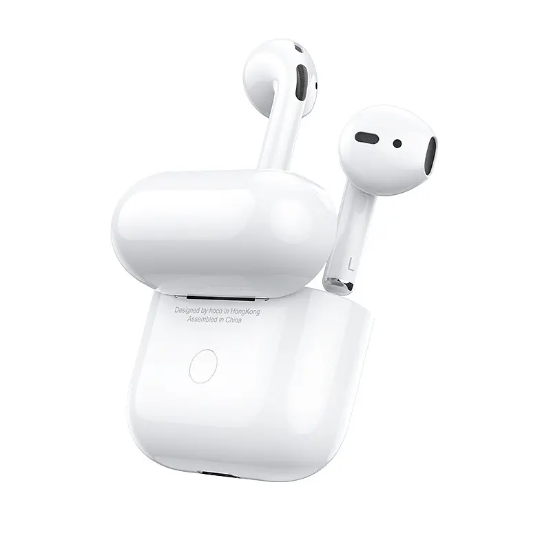 Навушники бездротові Hoco EW03 Plus True wireless BT headset білі - фото 3