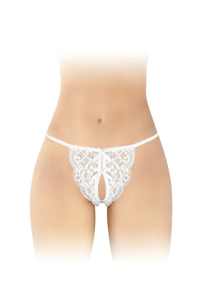 Трусики з відкритим доступом Fashion Secret Cindy, One Size білі