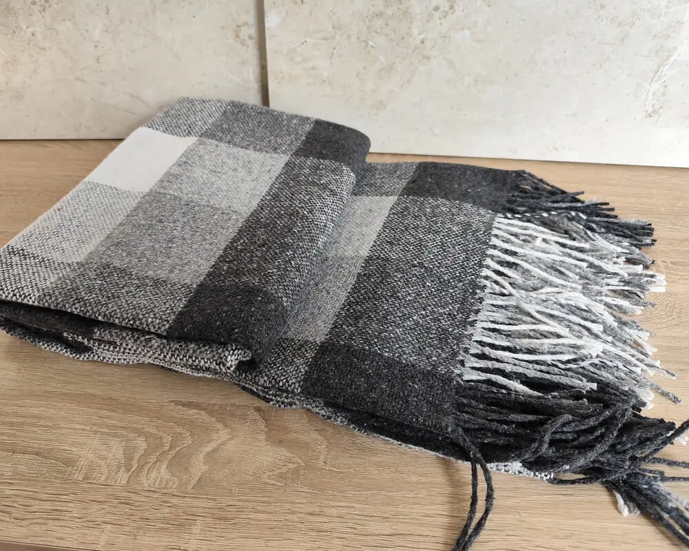 Плед Vladi Palermo Pictor сіро-антрацитовий 140х200 - фото 8