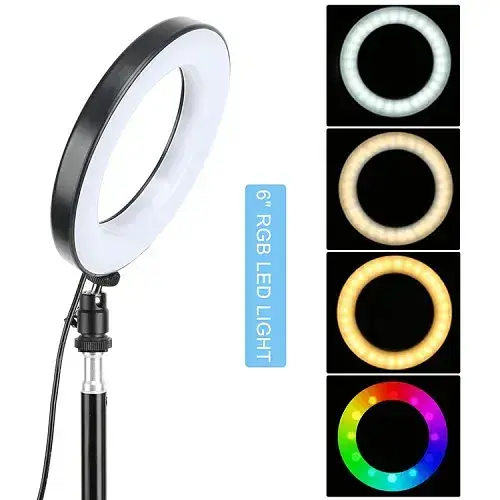 Тримач з кільцевим освітленням Grand RGB100 Kit1 Bluetooth 6" 45 см Stand - фото 4