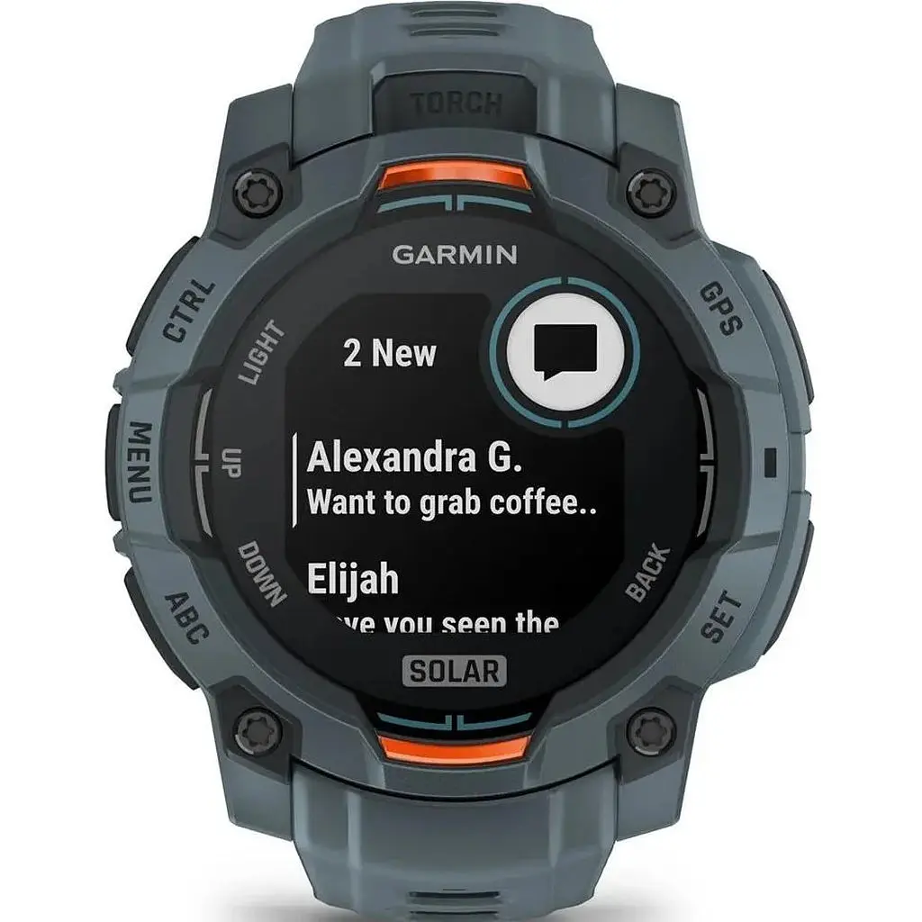 Смарт-часы Garmin Instinct 3 45mm Solar Twilight with Twilight Band 010-02934-01 - фото 4