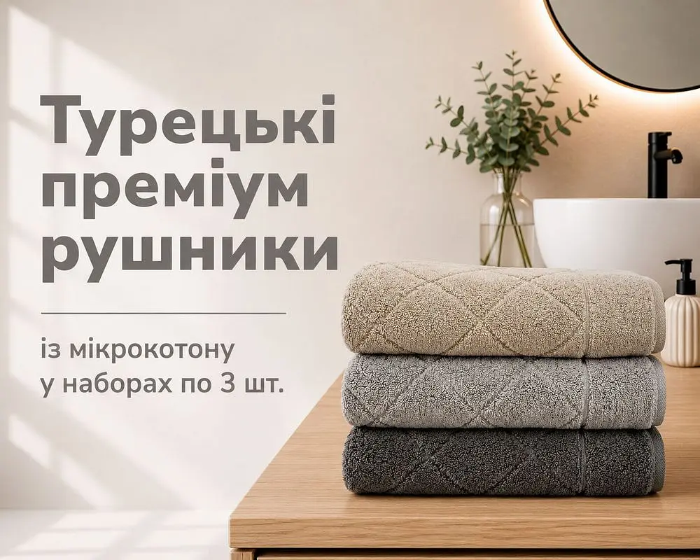 Набір турецьких махрових рушників Cestepe MicroCotton Premium 3 штуки 70x140 Eva 2 щільність 600 г/м2 - фото 2