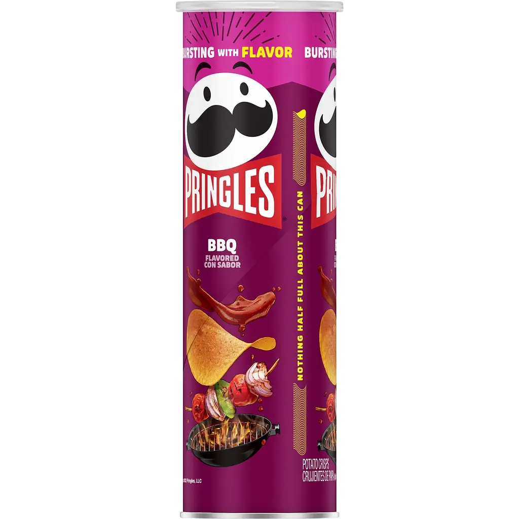 Чипси Pringles BBQ Flavored Con Sabor 158 г - фото 2
