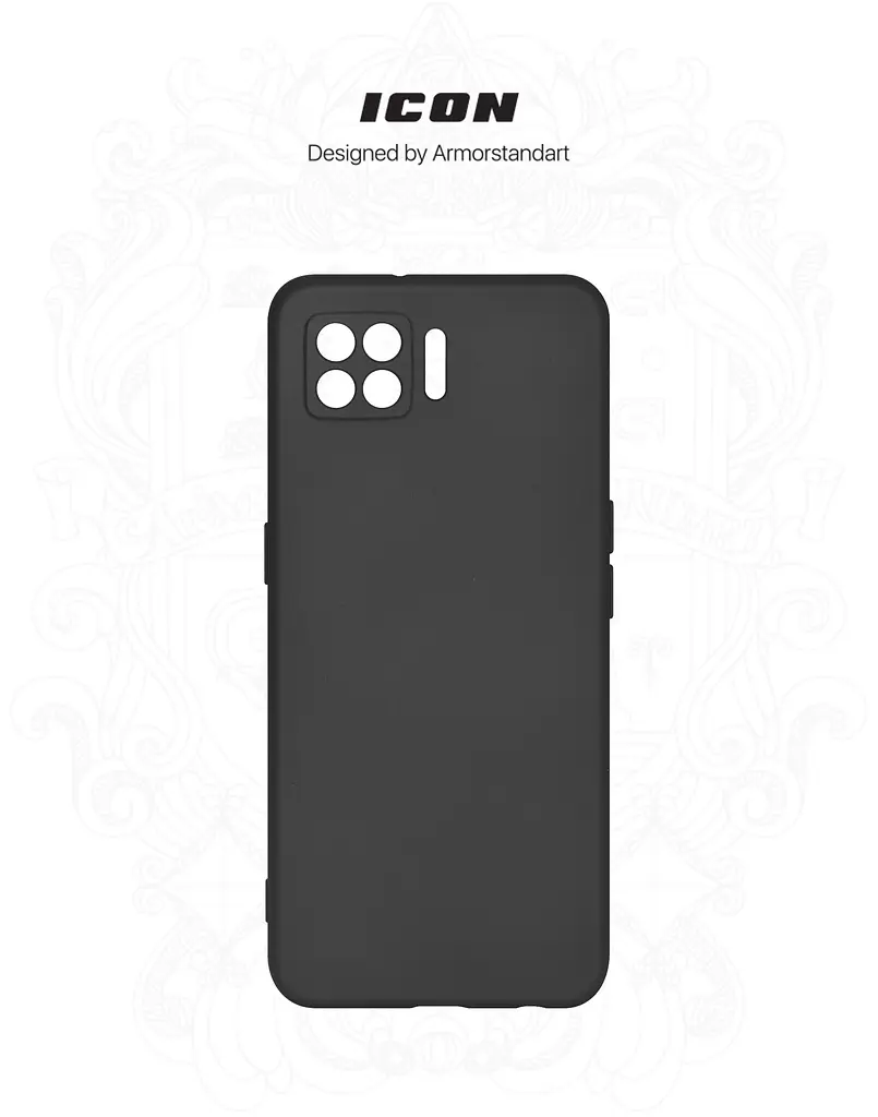 Чехол ArmorStandart ICON для OPPO A73 Camera cover Black (ARM58518) - фото 3