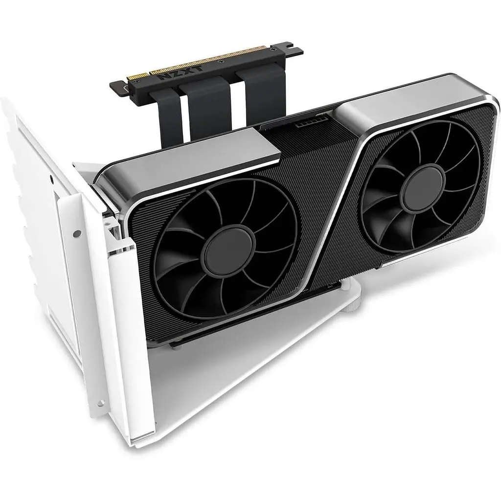 Подставка для видеокарты NZXT Vertical GPU Mounting Kit - White (AB-RH175-W1) - фото 6