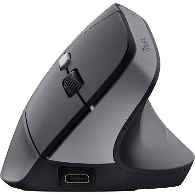 Компьютерная мышка Trust Bayo 2 Ergonomic Wireless/USB-A Black (25145) - фото 2