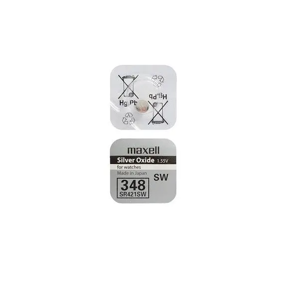 Батарейка Maxell SR421SW 1PC EU MF (6813373) - фото 3