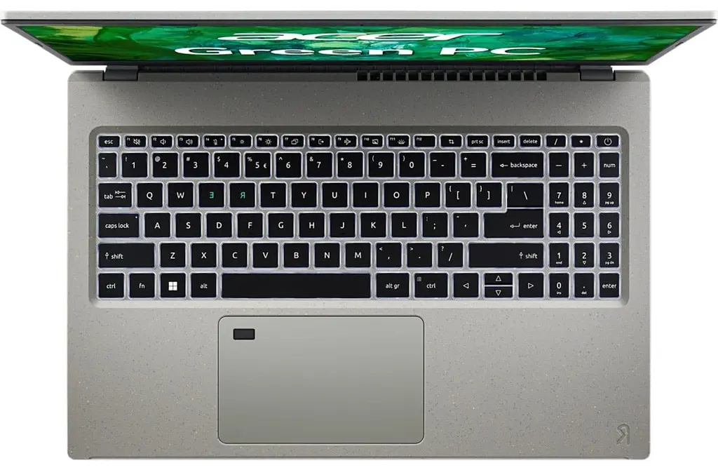 Ноутбук Acer Aspire Vero AV15-53P 15.6' FHD IPS, Intel i5-1335U, 16GB, F512GB, UMA, Lin, сірий (NX.KLLEU.004) - фото 4