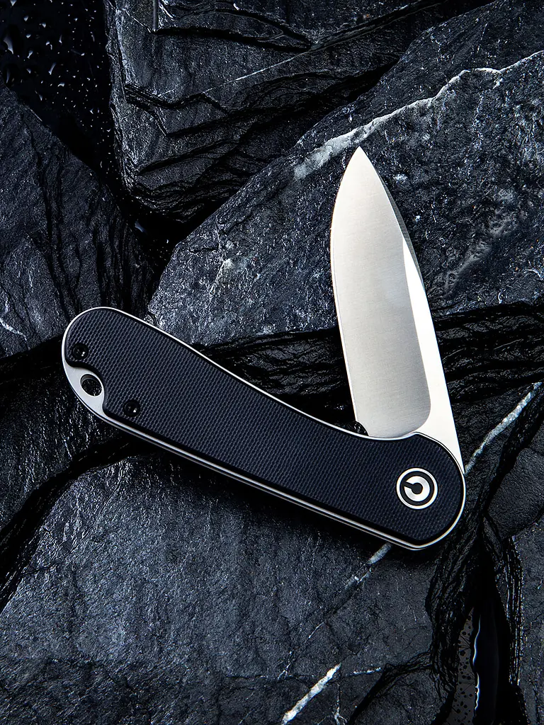 Ніж складаний кишеньковий Civivi Elementum, (7.5 см) D2 / G10 чорний - фото 15