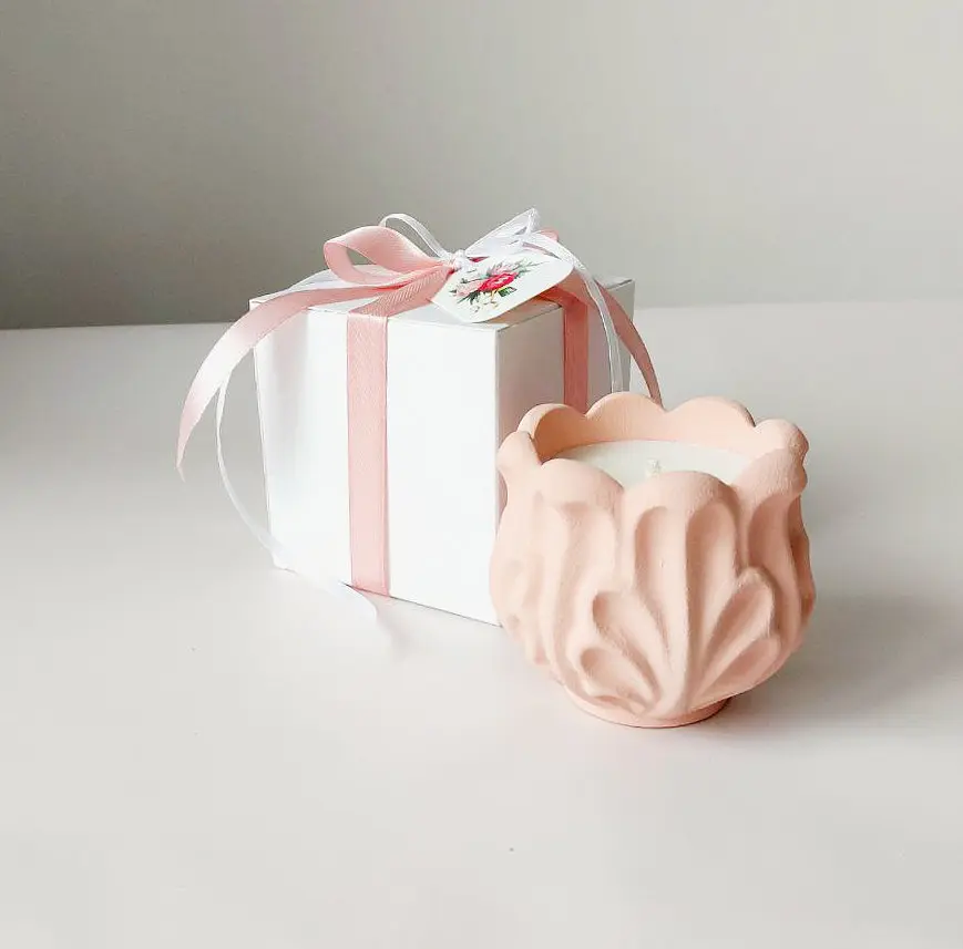 Еко свічка ручної роботи Svich Shop Svich Shop Квітка - фото 2