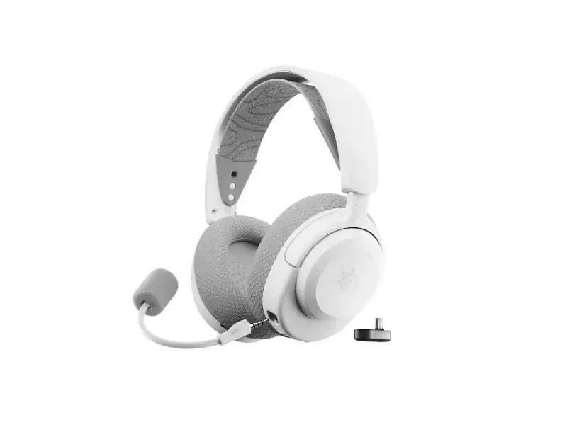 Ігрова гарнітура SteelSeries Arctis Nova 3 Wireless for PC White (61776)