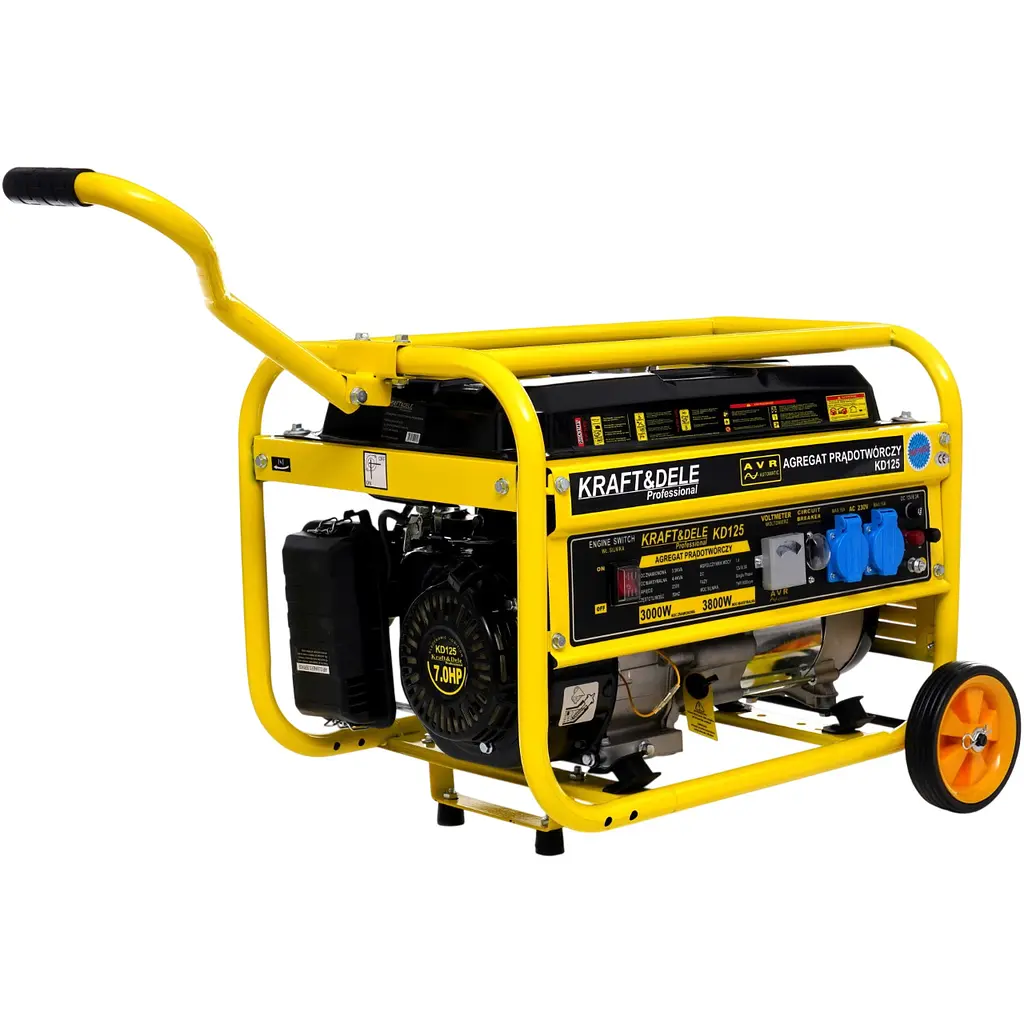 Генератор бензиновий Kraft&Dele KD125 [124525] - фото 3