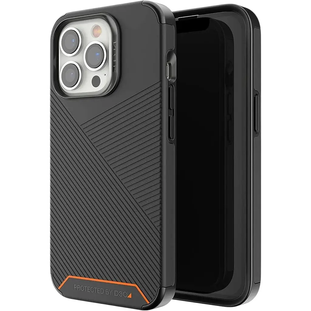 Противоударный чехол Gear4 Denali MagSafe для iPhone 13 Pro (6.1") Black (702008216) - фото 2