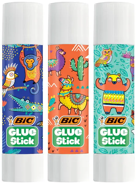 Набір клей-олівців BIC Eco Deco 4 шт. по  8 г (950640) - фото 2