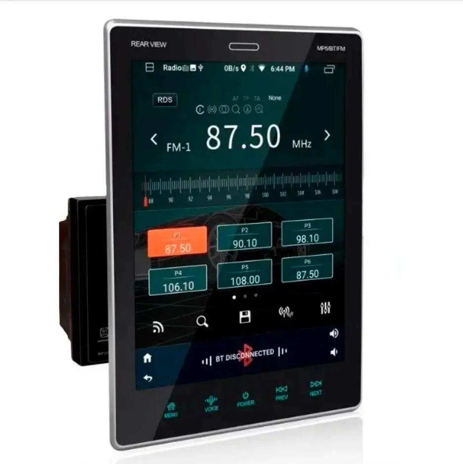 Автомагнитола 2 DIN CML PLAY PI-908 XPRO вертикальный экран 9.5 ANDROID 2/16Gb USB AUX BT черная (42115-PI-908_4780) - фото 3