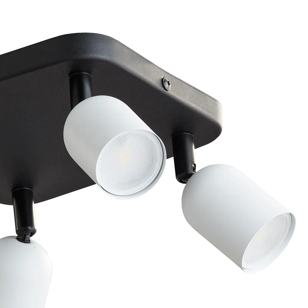 Світильник-спот TK Lighting TOP Black/White 4 6269 - фото 3