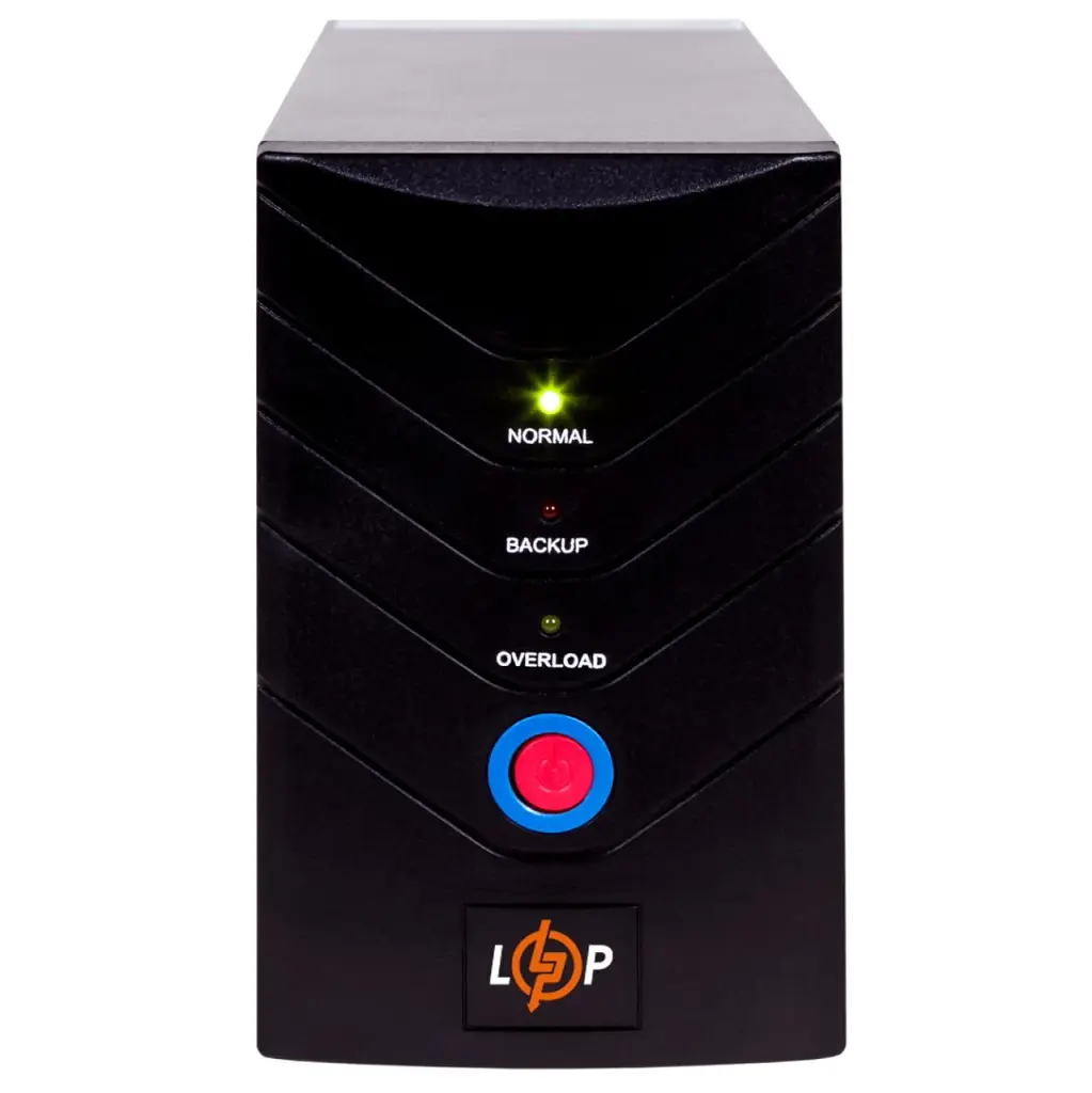 ДБЖ LogicPower LP U650VA (390Вт) лінійно-інтерактивне, АКБ 12В 7Аг, USB, метал - фото 3