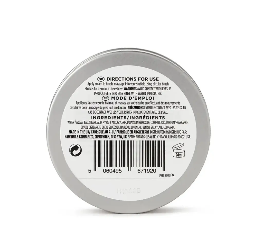 Крем для гоління Hawkins & Brimble Shaving Cream 100 мл  - фото 3