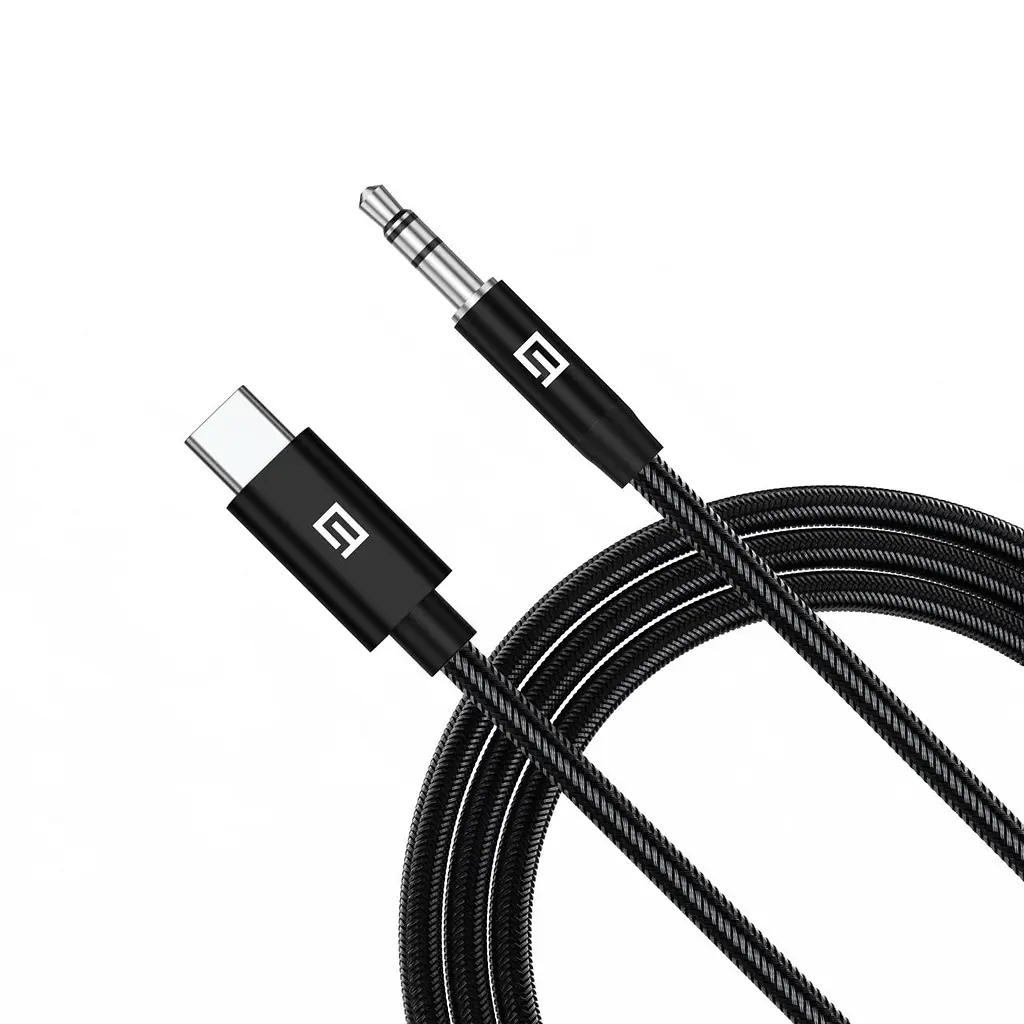 Кабель ArmorStandart USB Type-C Male to 3.5mm (mini-Jack) Male 1m Black (ARM76888) - фото 2
