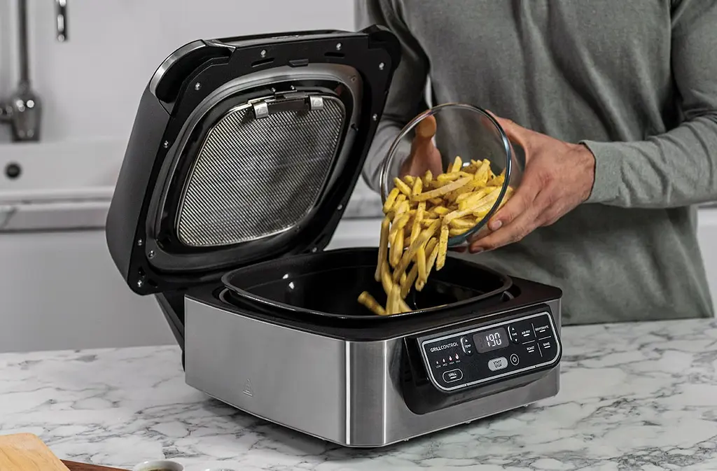 Мультипіч Ninja Foodi Health MultiGrill & Air Fryer чорна (AG301EU) - фото 10