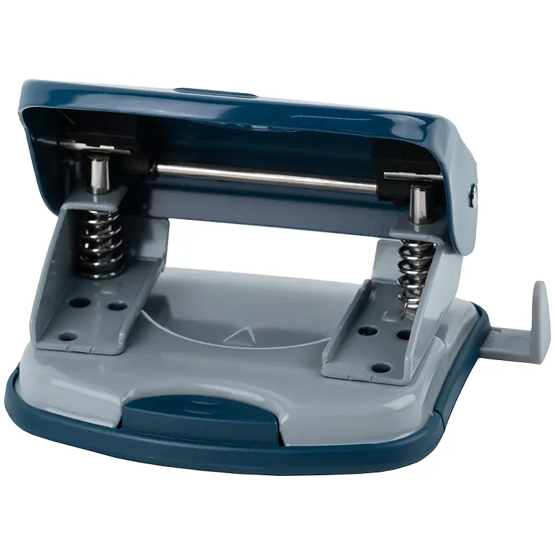 Діркопробивач Axent Exakt-2 Earth colors металевий 30 аркушів синій (3930-29-A) - фото 4