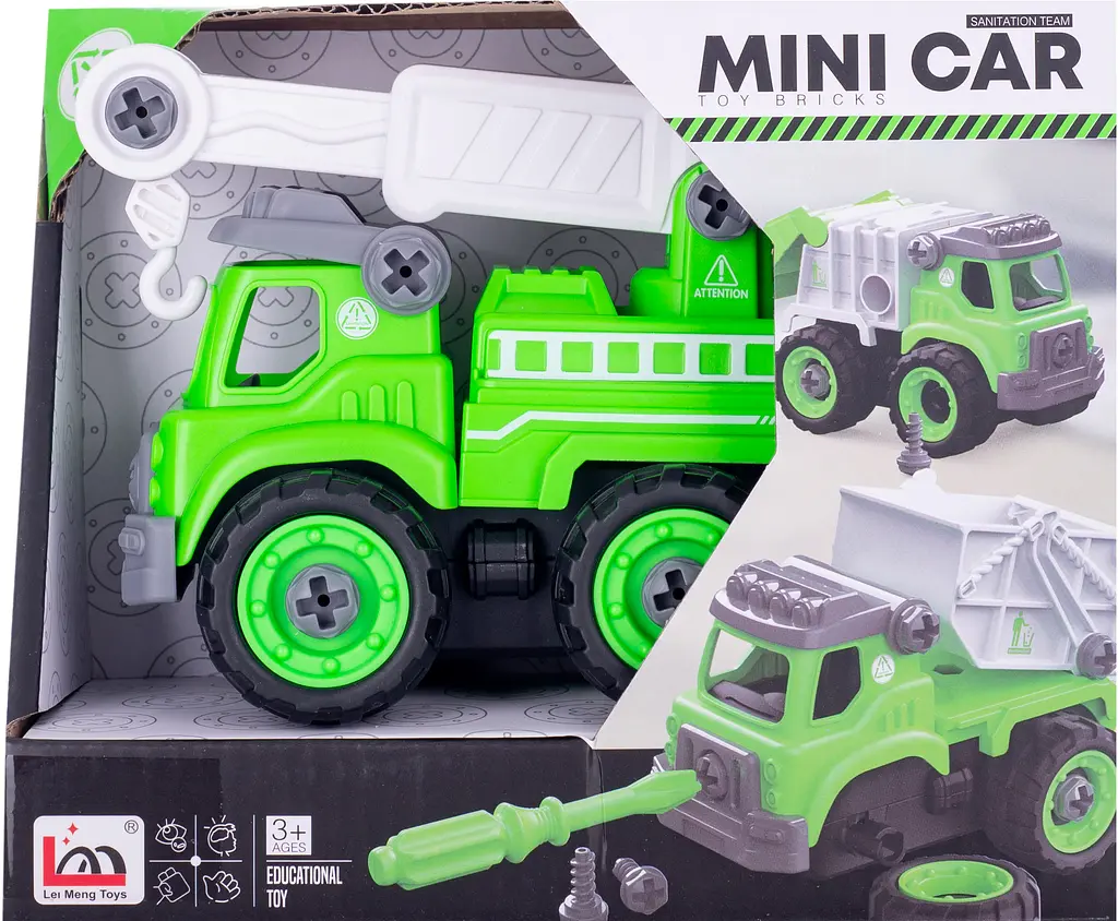 Конструктор DIY Spatial Creativity Зеленый кран LM9044 (CJ-1614185) - фото 4