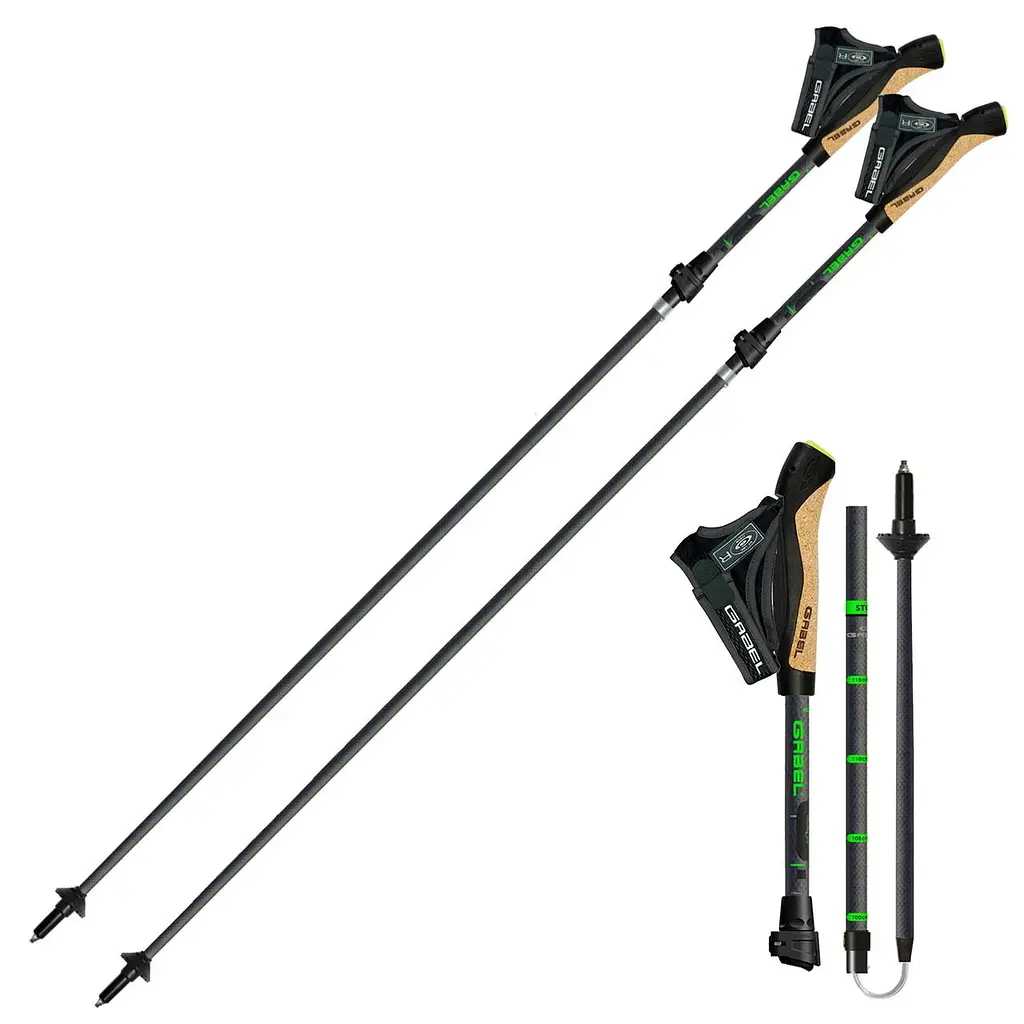 Палиці для скандинавської ходьби Gabel Springbok XTS (7009400600000) складні - телескопічні - фото 2