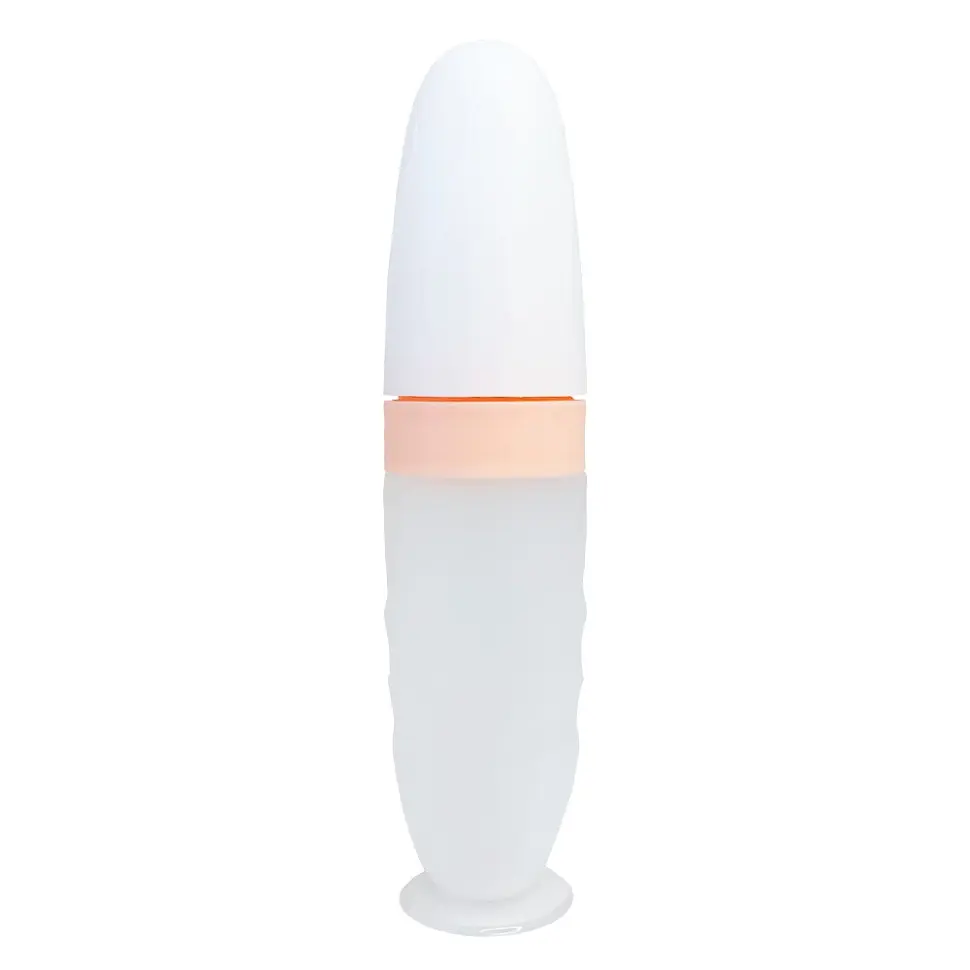 Силіконова ложка-контейнер MGZ-0108(Peach) об'єм 90 грам - фото 2