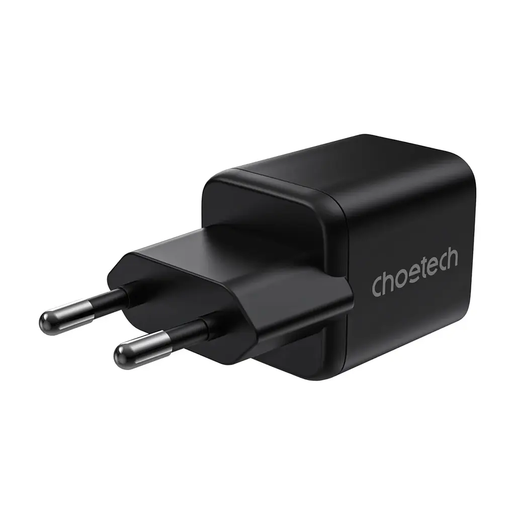Зарядное устройство для Choetech 1xUSB-C PD30W PPS + 1xUSB QC3.0 (PD5012-EU-BK) - фото 4
