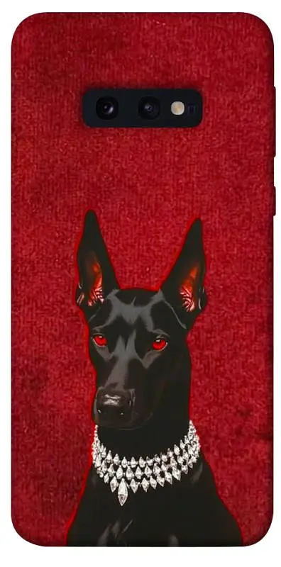 TPU чохол Demsky Premium doberman для Samsung Galaxy S10e