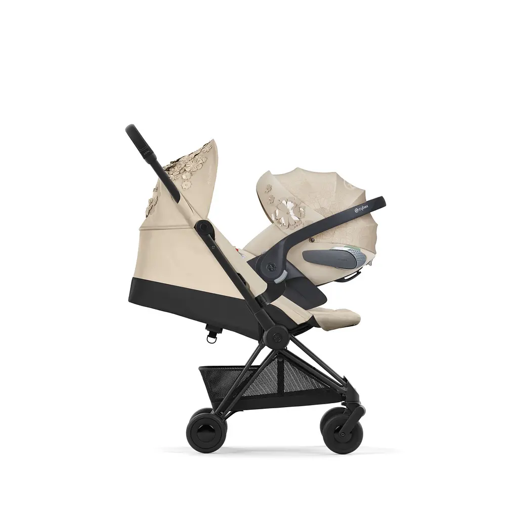 Прогулянкова коляска Cybex Coya Matt Simply Flowers Beige бежева (522003151) - фото 7