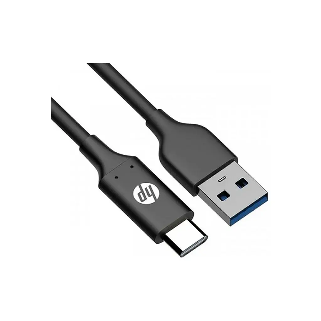Дата кабель USB 3.0 AM to USB-C 1.0m 3A braided HP (HP_DHC-TC102-1M) - фото 2