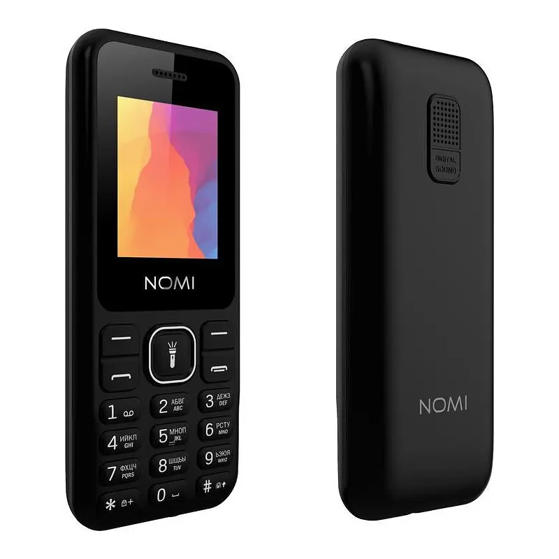 Мобiльний телефон Nomi i1880 Dual Sim Чорний - фото 6
