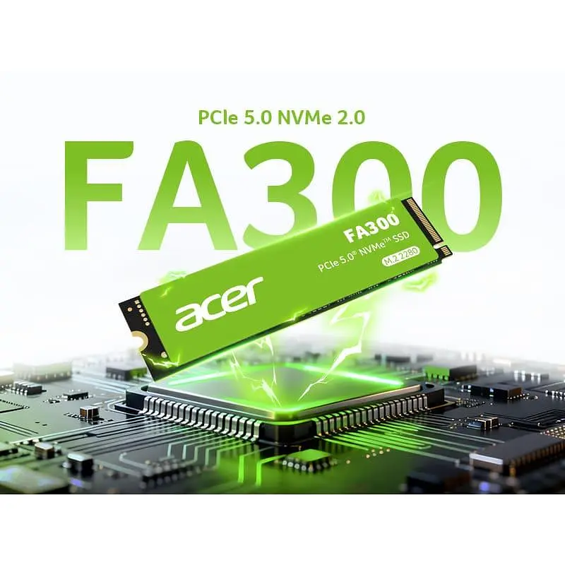 Накопичувач SSD Acer m.2 NVMe 2Tb FA300 PCIe 5x4.0 3D NAND (BL.9BWWA.168) - фото 4