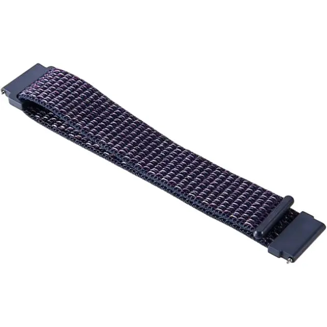 Ремешок DK CDK для Xiaomi Mi Watch 22mm Nylon Sport Loop (012416) (indigo) - фото 3