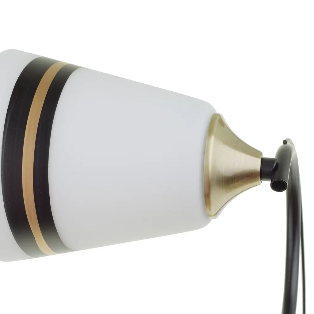 Люстра потолочная Brille в спальню E27 60W BK (LK-702C/3) - фото 6