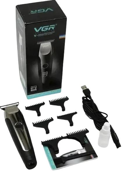 Машинка для стрижки VGR V-059 беспроводная профессиональная - фото 3