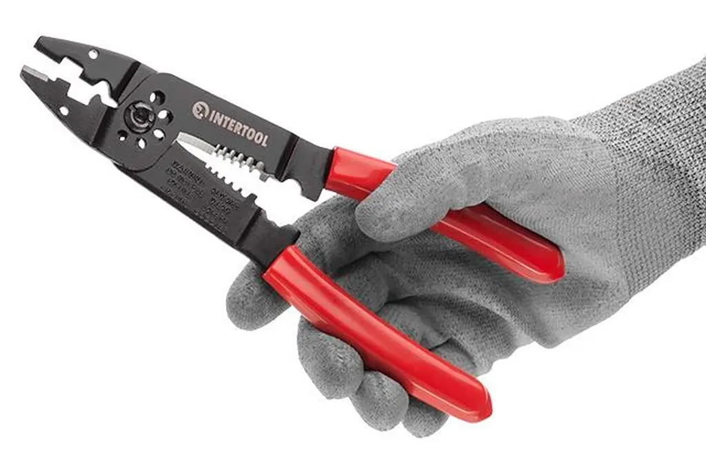Клещи для обжима контактов Intertool 210 мм 0.5-6 мм² HT-7056 - фото 5