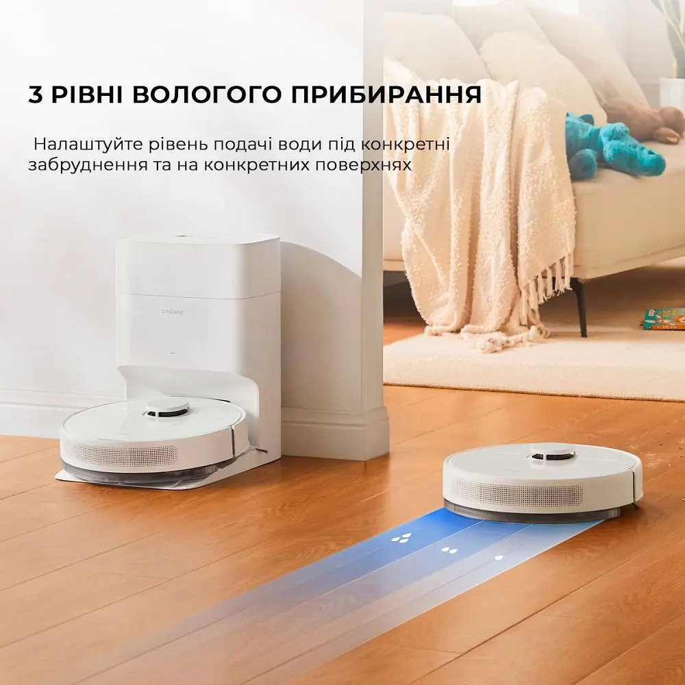 Робот-пилосос Dreame Bot D10 Plus Gen 2 White (RLD32GD) - фото 2