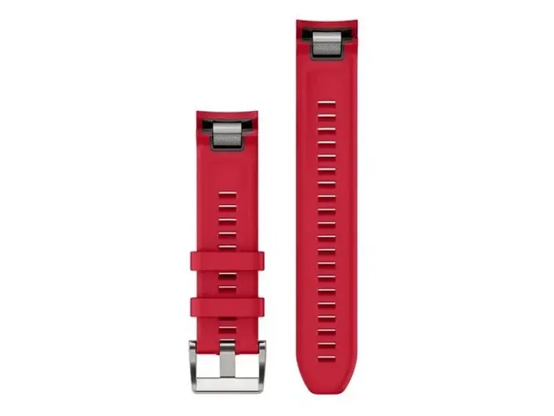 Ремінець Garmin for MARQ Gen 2 - 22mm QuickFit Silicone Strap Plasma Red (010-13225-03) - фото 2