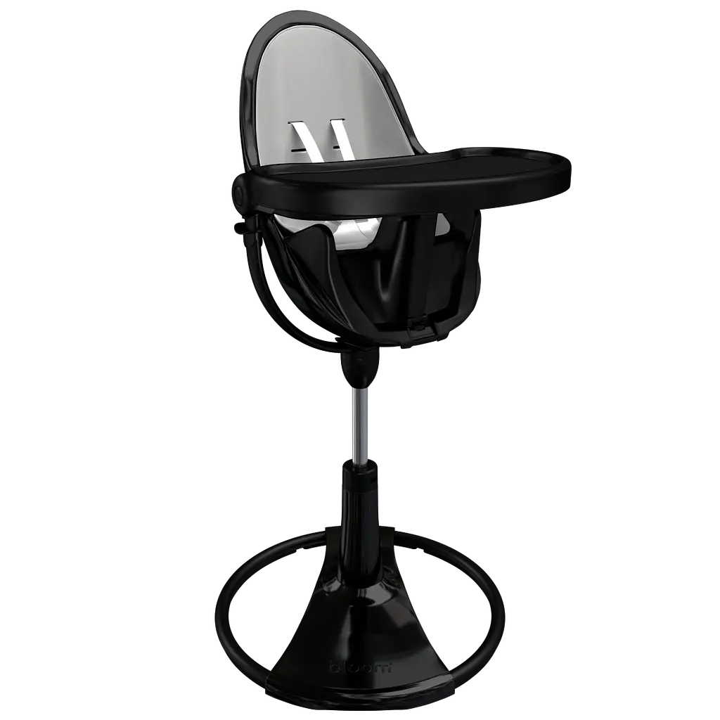 Стульчик для кормления Bloom Fresco Noir/Lunar silver (E10535-BB\E10516-LSL) - фото 5