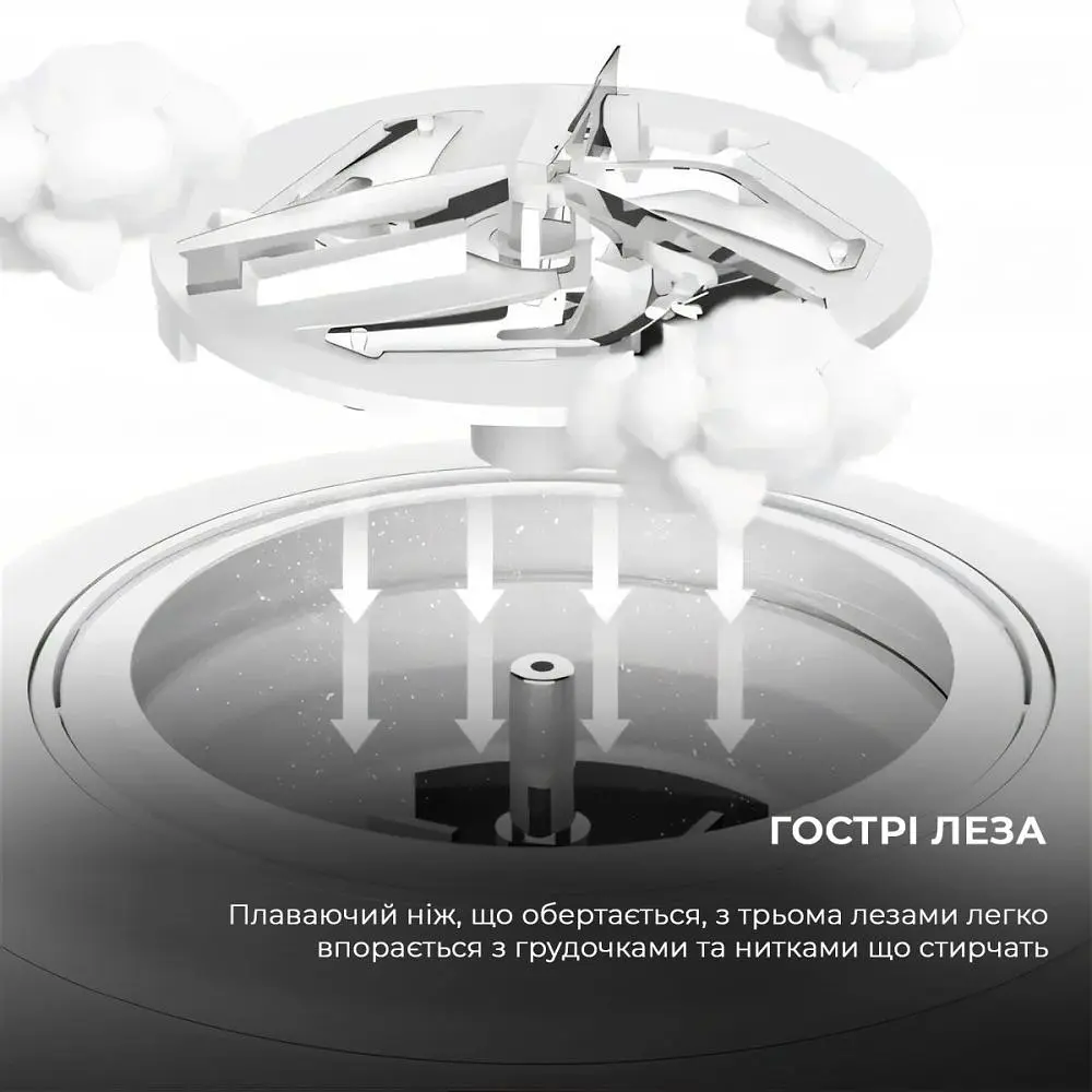 Машинка для стрижки ковтунців Deerma Lint Remover (DEM-MQ600) - фото 6