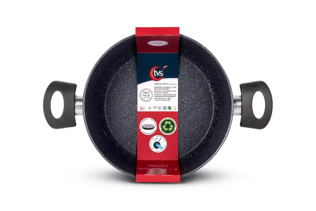 Сотейник TVS Easy Eco Induction 28 см з двома ручками - фото 3